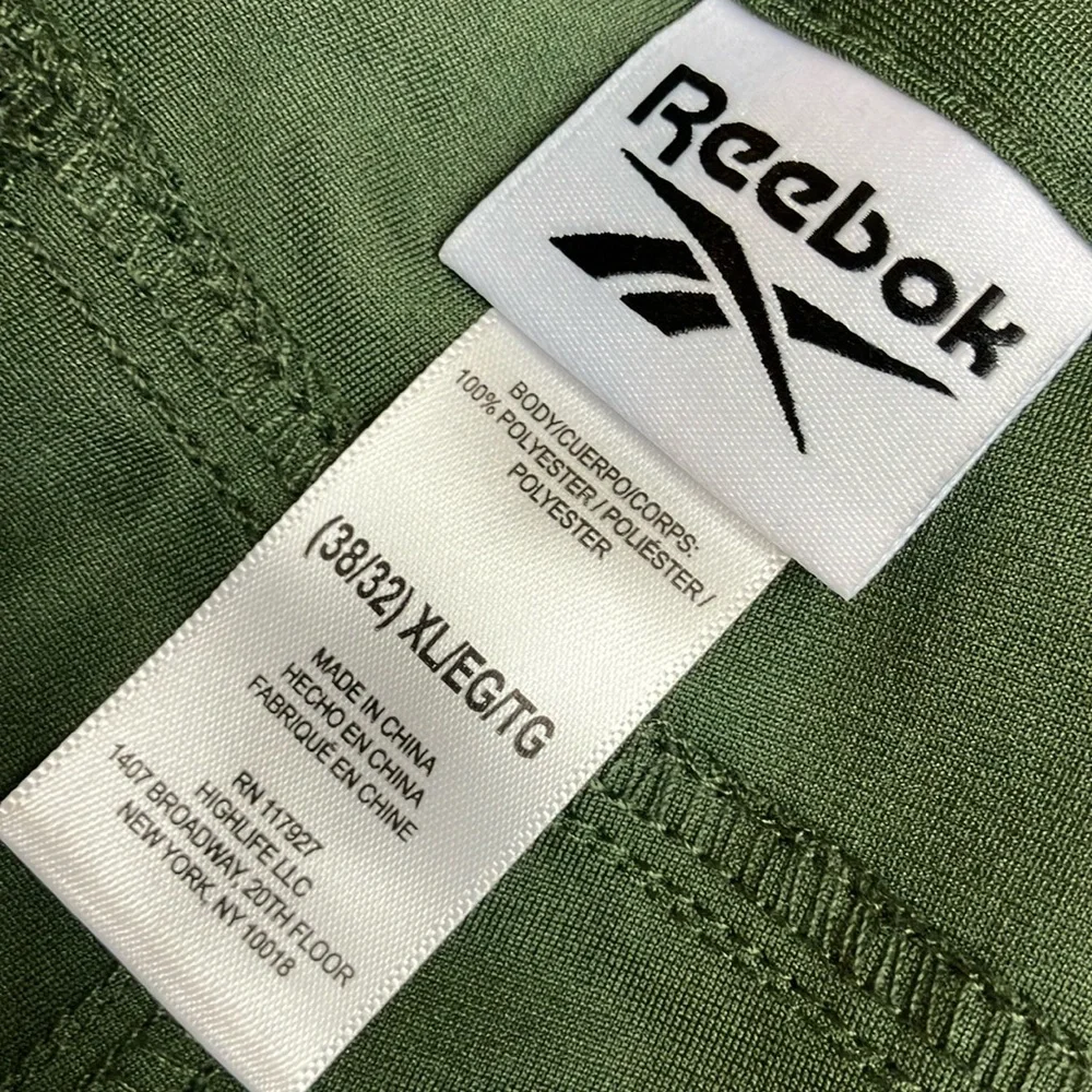 Reebok 5-Pocket 38x32 Voyager Golf Pants Green Men's NWT
